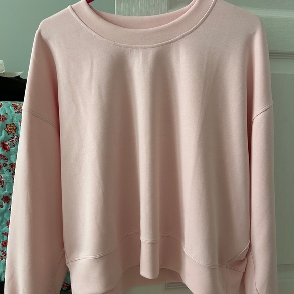 Lululemon Softstream Pink Sweatshirt 8 - Picture 1 of 4